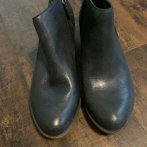 Lucky Brand Black Ankle Boots Size 7.5